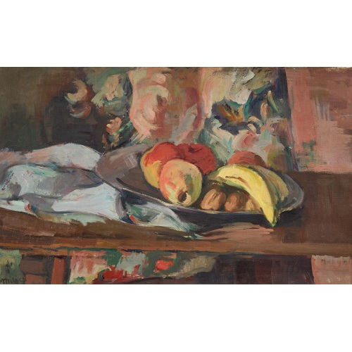 ABRAM ADOLPHE MILICH : Nature morte aux fruits (DOBIASCHOFSKY AUKTIONEN AG)