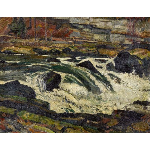 CHARLES L'EPLATTENIER : Die Stromschnelle (DOBIASCHOFSKY AUKTIONEN AG)