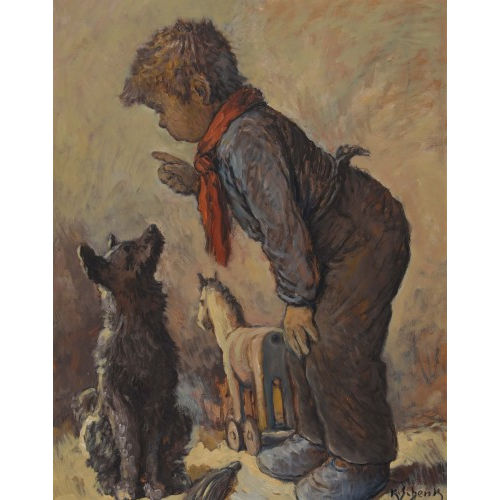 KARL SCHENK : Die Hundeerziehung (DOBIASCHOFSKY AUKTIONEN AG)