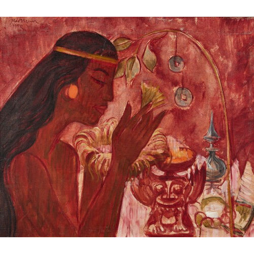 THEO (AUCH THEOMEIER) MEIER : Balinesisches Ritual (DOBIASCHOFSKY AUKTIONEN AG)