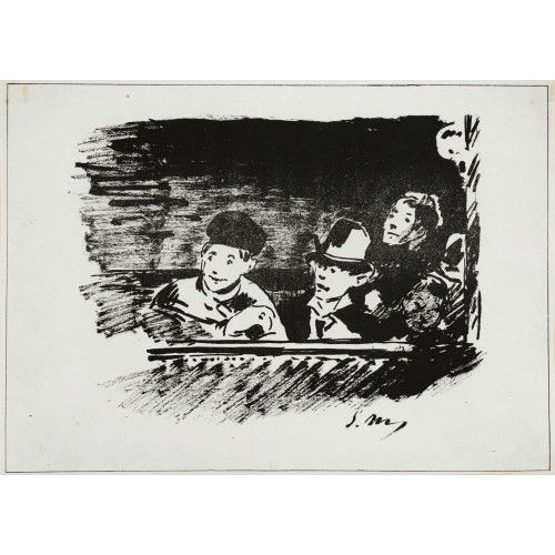 DOUARD MANET : 'Au Paradis' (DOBIASCHOFSKY AUKTIONEN AG)