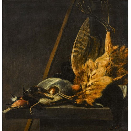 ELIAS VONCK : Jagdstillleben mit Federwild (DOBIASCHOFSKY AUKTIONEN AG)