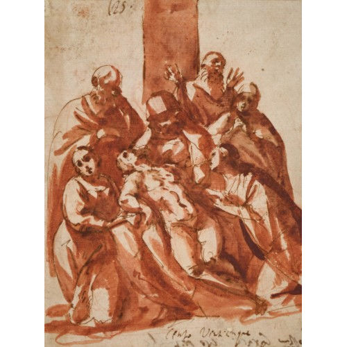 ALONSO CANO : Beweinung Christi (DOBIASCHOFSKY AUKTIONEN AG)
