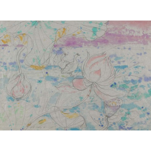 ROLF D�RIG : Enten am Ufer (DOBIASCHOFSKY AUKTIONEN AG)