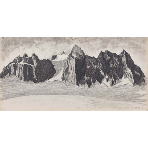 EDMUND WUNDERLICH : 'Aiguilles Dor�es' (DOBIASCHOFSKY AUKTIONEN AG)