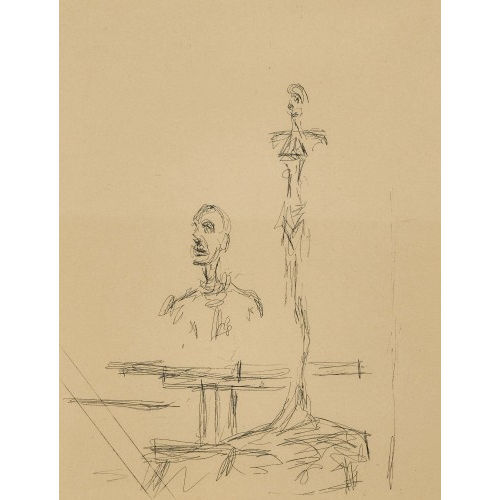 ALBERTO GIACOMETTI : 'Paroles peintes' (DOBIASCHOFSKY AUKTIONEN AG)