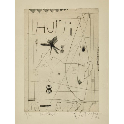 RUDOLF MUMPRECHT : '8 huit' (DOBIASCHOFSKY AUKTIONEN AG)