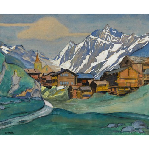 EUGEN HENZIROSS : Bergdorf (DOBIASCHOFSKY AUKTIONEN AG)
