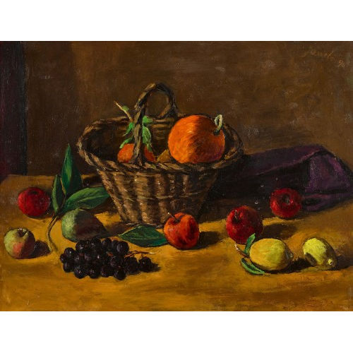 JEANNE) JANEB� (EIGTL. BARRAUD-PELLET : 'Le panier de fruits' (DOBIASCHOFSKY AUKTIONEN AG)