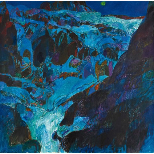 HUGO WETLI : 'Grindelwaldgletscher' (DOBIASCHOFSKY AUKTIONEN AG)