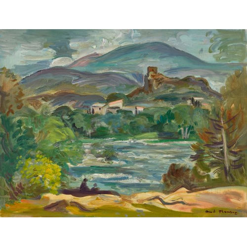 ANDR� PLANSON : Paysage (DOBIASCHOFSKY AUKTIONEN AG)