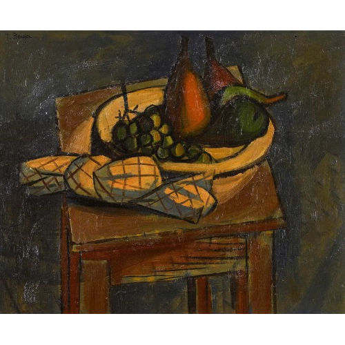 JAQUES BERGER : Nature morte aux fruits (DOBIASCHOFSKY AUKTIONEN AG)