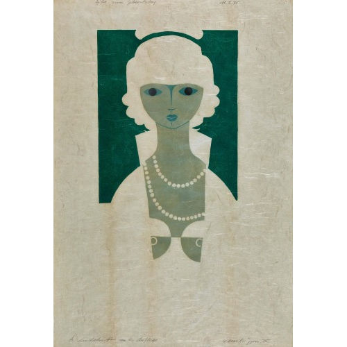 WERNER ZURBRIGGEN : 'Frau mit Kette' (DOBIASCHOFSKY AUKTIONEN AG)