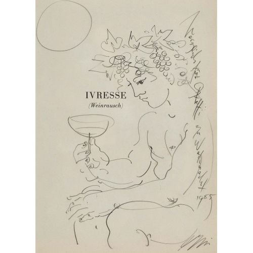 HANS ERNI : 'Ivresse (Weinrausch)' (DOBIASCHOFSKY AUKTIONEN AG)