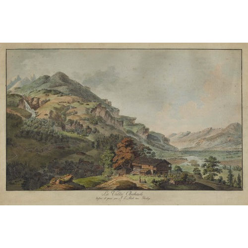 JOHANN LUDWIG ABERLI : 'La Valle� Oberhasli' (DOBIASCHOFSKY AUKTIONEN AG)