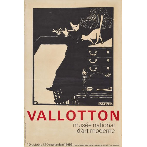F�LIX VALLOTTON : 'Vallotton Mus�e national d'art moderne 1966' (DOBIASCHOFSKY AUKTIONEN AG)