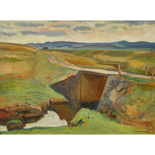 CHARLES L'EPLATTENIER : Paysage (DOBIASCHOFSKY AUKTIONEN AG)