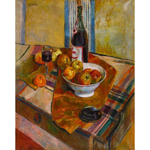 WILHELM GIMMI : Nature morte (DOBIASCHOFSKY AUKTIONEN AG)