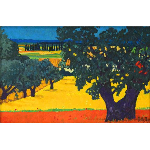 KATHY (EIGTL. THYS-BILL THYS : Weite Sommerlandschaft (DOBIASCHOFSKY AUKTIONEN AG)