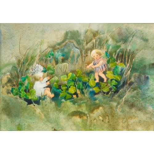 MILI WEBER : 'Schneeweisschen und Rosenrot' (DOBIASCHOFSKY AUKTIONEN AG)