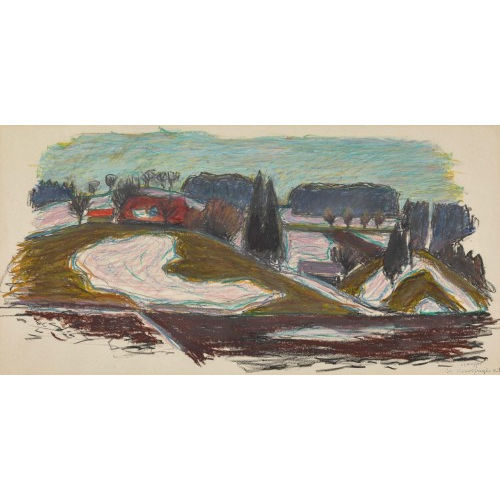 FRED STAUFFER : 'Bei Konolfingen' (DOBIASCHOFSKY AUKTIONEN AG)