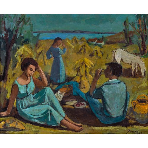 JEANNE) JANEB� (EIGTL. BARRAUD-PELLET : Ernterast (DOBIASCHOFSKY AUKTIONEN AG)