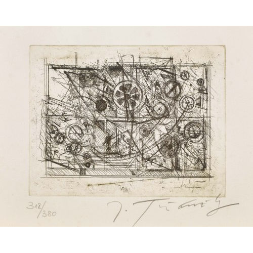 JEAN TINGUELY : Maschinenkonstruktion (DOBIASCHOFSKY AUKTIONEN AG)