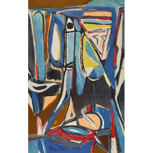 BRAM VAN VELDE : 'Ohne Titel' (DOBIASCHOFSKY AUKTIONEN AG)
