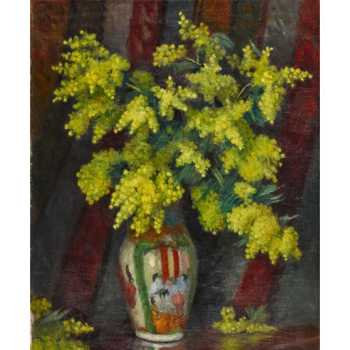 �MILE LEJEUNE : Mimosenbouquet (DOBIASCHOFSKY AUKTIONEN AG)