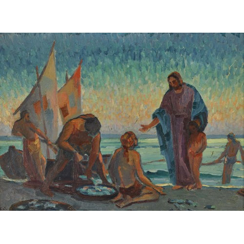 CHRISTOPH FRIEDRICH OEHLER : 'Das Gleichnis vom Netz' (DOBIASCHOFSKY AUKTIONEN AG)