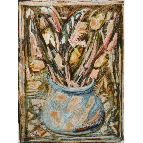 ALFREDO CINI : Blumenstillleben (DOBIASCHOFSKY AUKTIONEN AG)