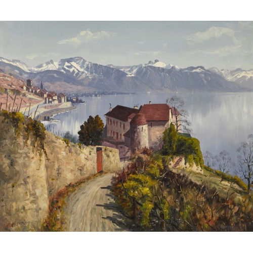 ALBERT DUPLAIN : Ch�teau de Gl�rolles (DOBIASCHOFSKY AUKTIONEN AG)