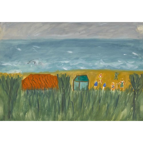 ALEXANDRE ROCHAT : Strandpartie (DOBIASCHOFSKY AUKTIONEN AG)