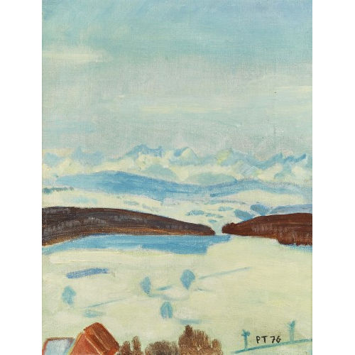 PETER THALMANN : Winterlandschaft (DOBIASCHOFSKY AUKTIONEN AG)