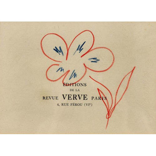 HENRI MATISSE : Une fleur (DOBIASCHOFSKY AUKTIONEN AG)