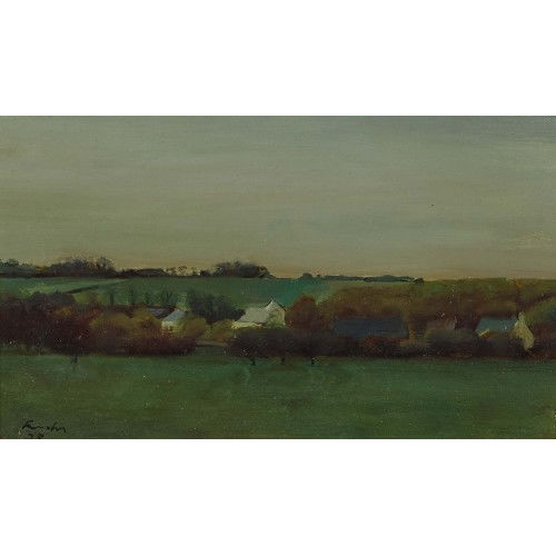 JACQUES F. FUCHS : Bretonische Landschaft (DOBIASCHOFSKY AUKTIONEN AG)