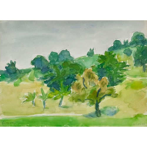 WILHELM GIMMI : Sommerlandschaft (DOBIASCHOFSKY AUKTIONEN AG)