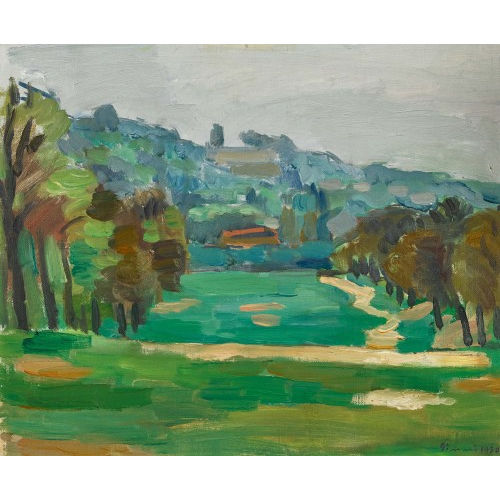 WILHELM GIMMI : 'Parc de Saint-Cloud' (DOBIASCHOFSKY AUKTIONEN AG)