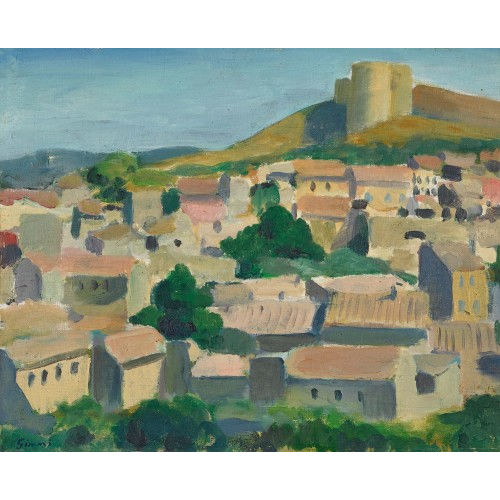 WILHELM GIMMI : 'Villeneuve-l�s-Avignon' (DOBIASCHOFSKY AUKTIONEN AG)