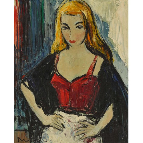 WALTER MAFLI : 'Jeune fille' (DOBIASCHOFSKY AUKTIONEN AG)