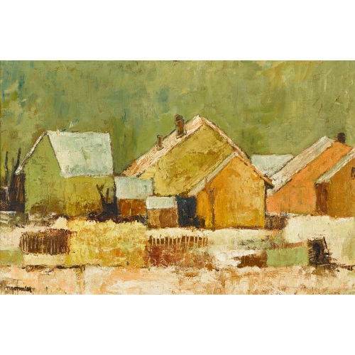 CHARLES MONNIER : 'Campagne savoyarde' (DOBIASCHOFSKY AUKTIONEN AG)