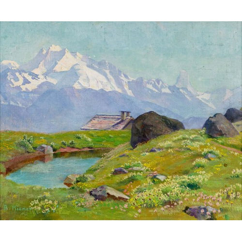 ROBERT KIENER : 'Mischabelhorn von Lentz' (DOBIASCHOFSKY AUKTIONEN AG)