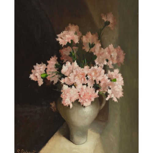 PAUL S�CHAUD : Nelkenbouquet (DOBIASCHOFSKY AUKTIONEN AG)