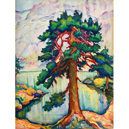 CLARA PORGES : Arve am Cavlocciosee (DOBIASCHOFSKY AUKTIONEN AG)