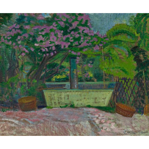 VALENTINE M�TEIN-GILLIARD : Der Brunnen im Garten (DOBIASCHOFSKY AUKTIONEN AG)