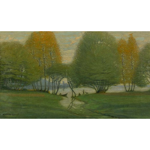JEAN PHILIPPE �DOUARD ROBERT : Paysage (DOBIASCHOFSKY AUKTIONEN AG)