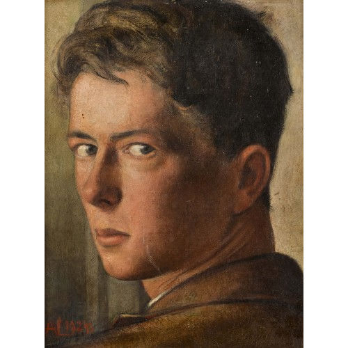 ALBERT) LINDI (EIGTL. LINDEGGER : 'Selbstportr�t' (DOBIASCHOFSKY AUKTIONEN AG)