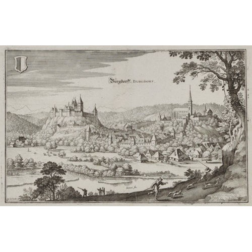 MATTH�US I MERIAN : 'Burgdorf' (DOBIASCHOFSKY AUKTIONEN AG)