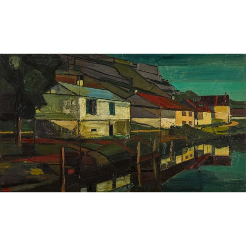 ALBERT SCHNYDER : 'Le grand silence' (DOBIASCHOFSKY AUKTIONEN AG)