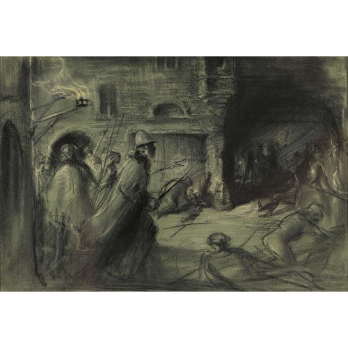 �DOUARD VALLET : 'Combat de la Tertasse' (DOBIASCHOFSKY AUKTIONEN AG)